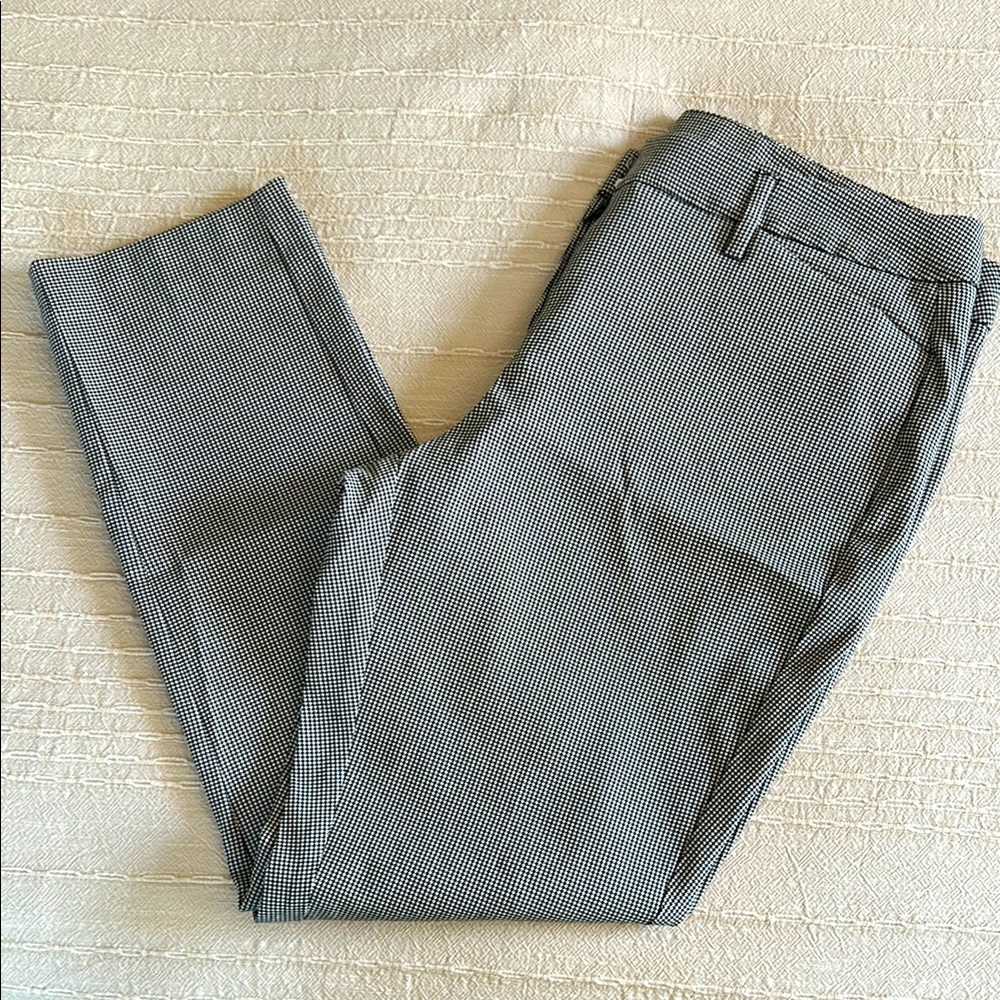 Houndstooth Ankle Pants